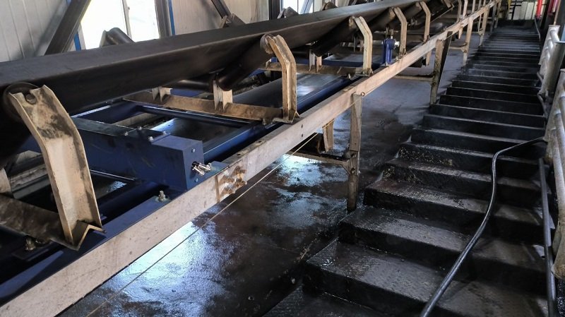 Coal washery explosion-proof belt weigher